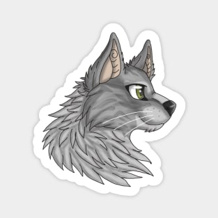 Silver Maine Coon Sticker